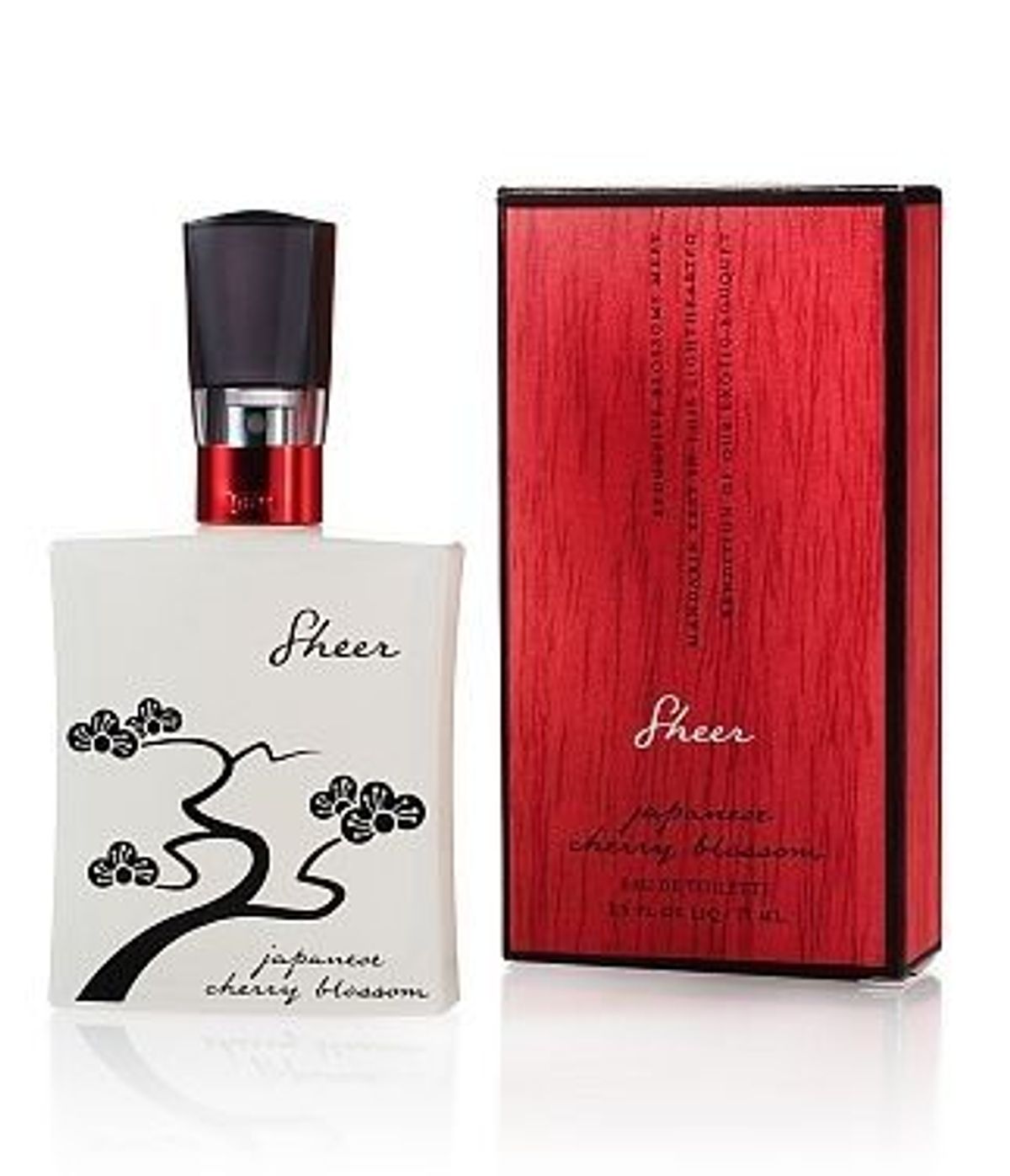 Sheer Japanese Cherry Blossom