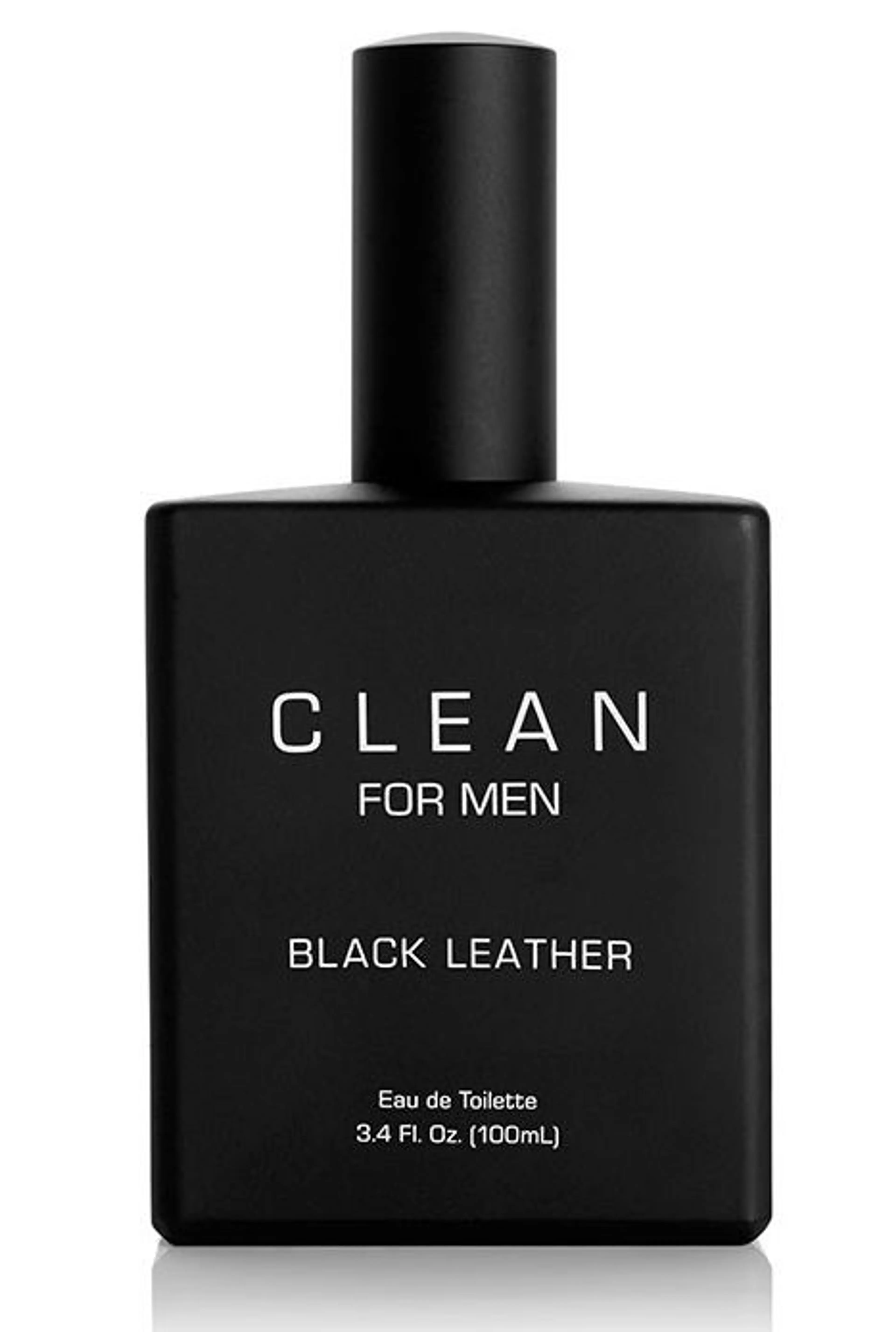 Clean For Men Black Leather