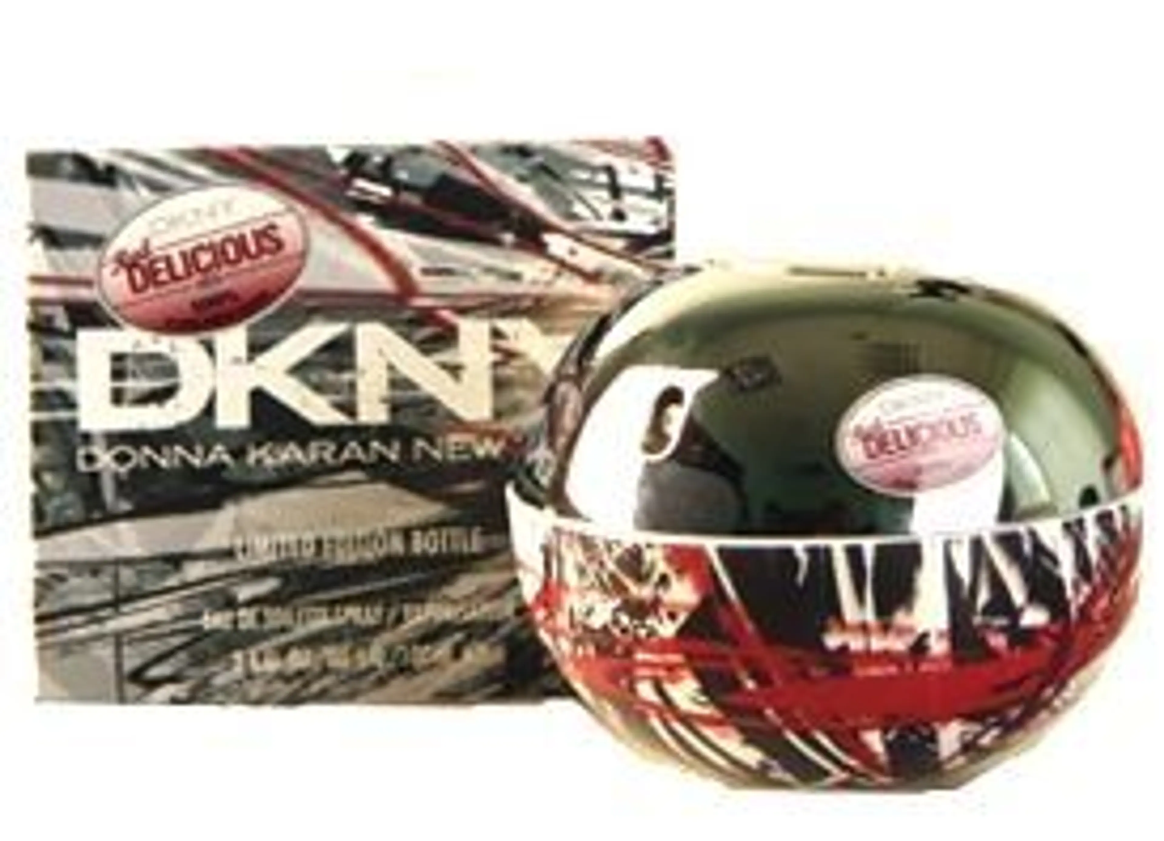 DKNY Be Delicious Red Art