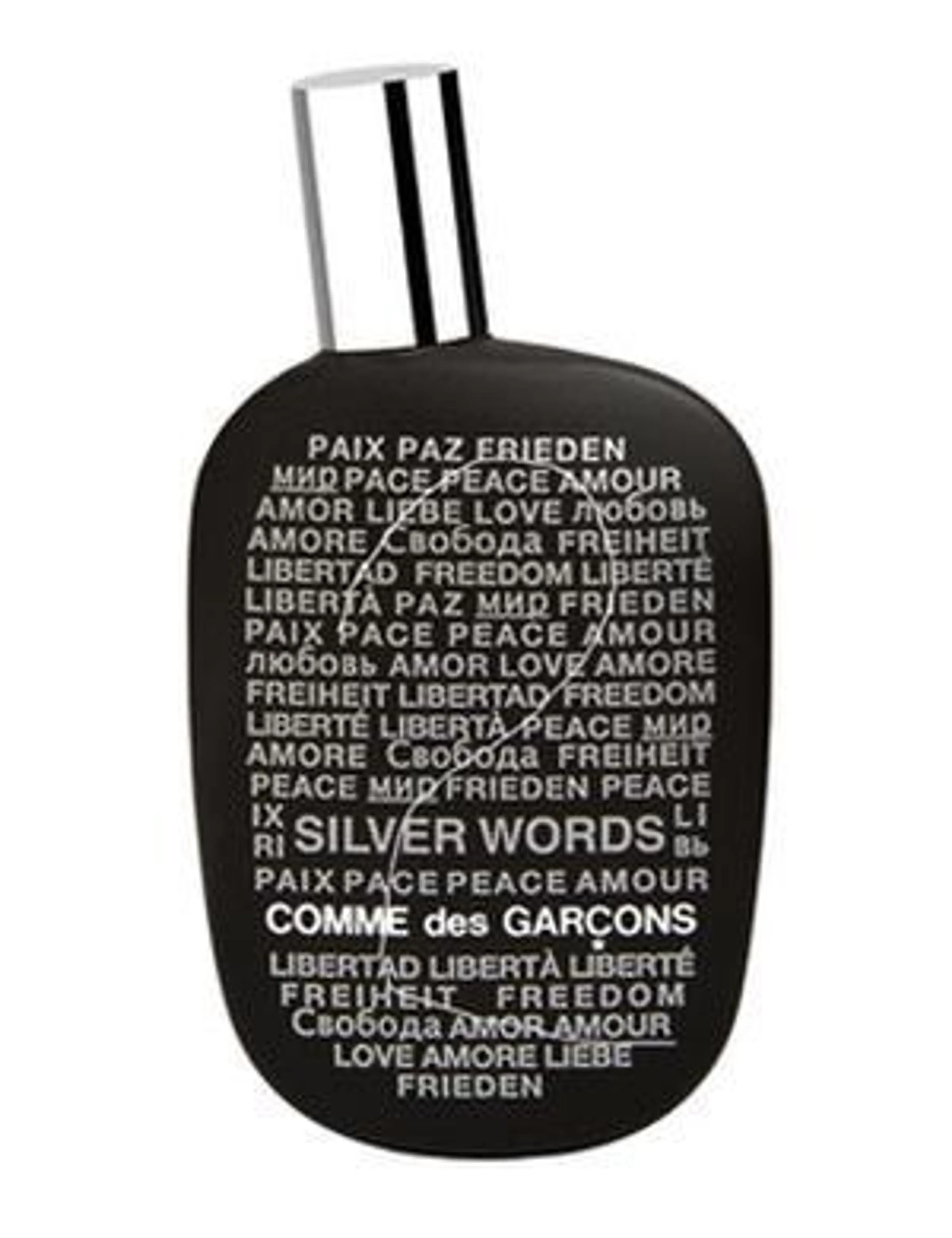 Comme des Garcons 2 Silver Words