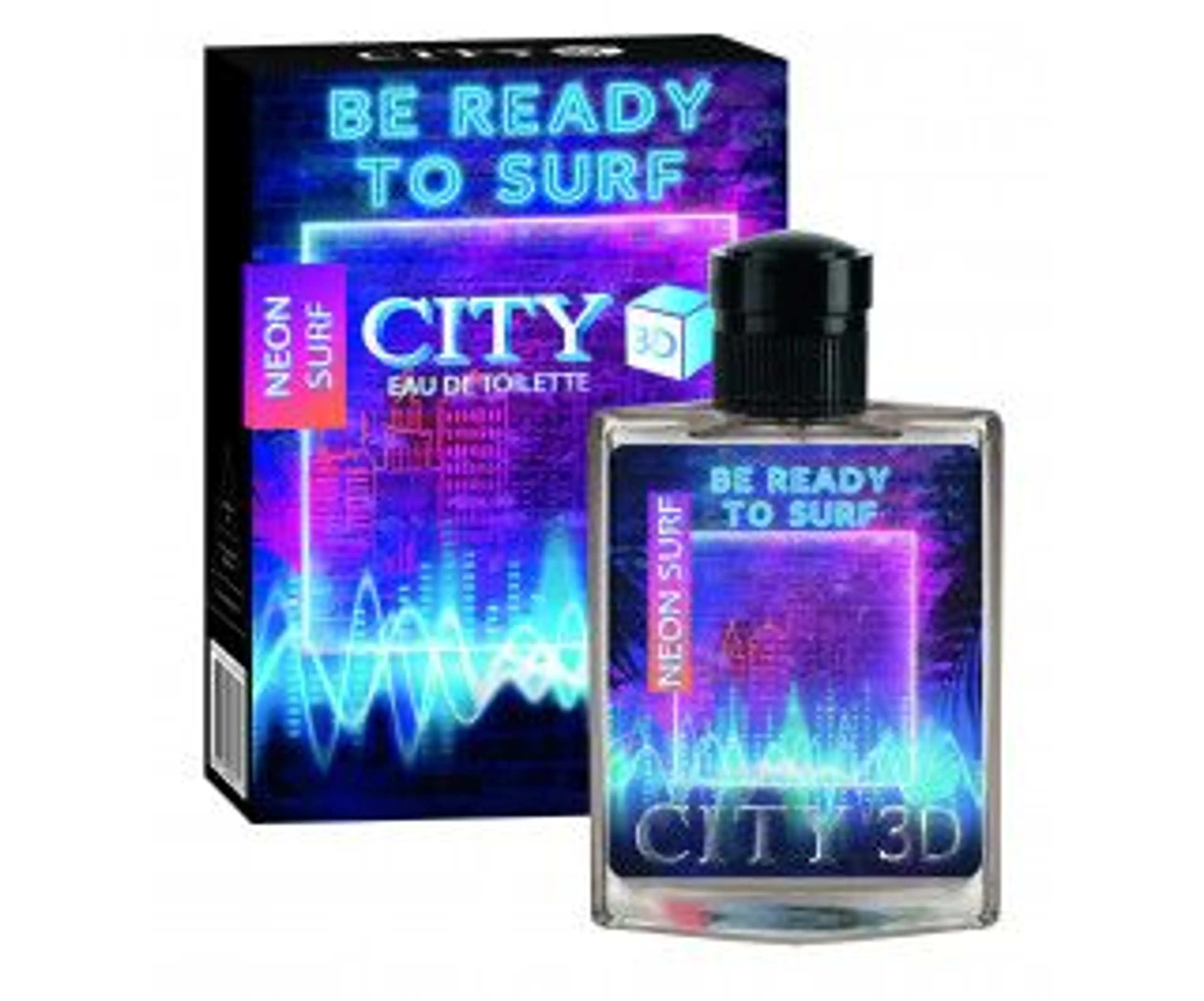 CITY 3D Neon Surf