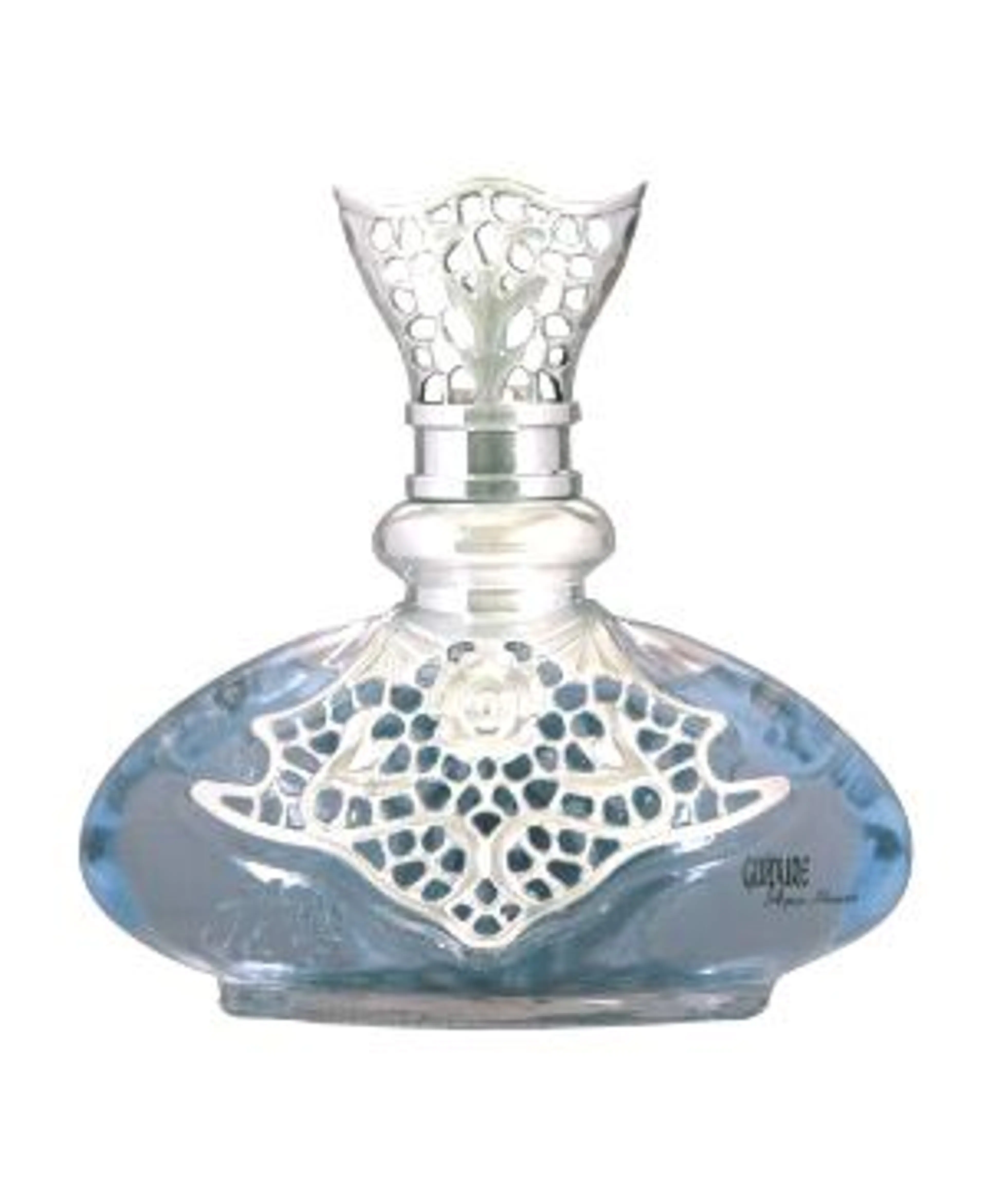 Guipure & Silk Aqua Heaven