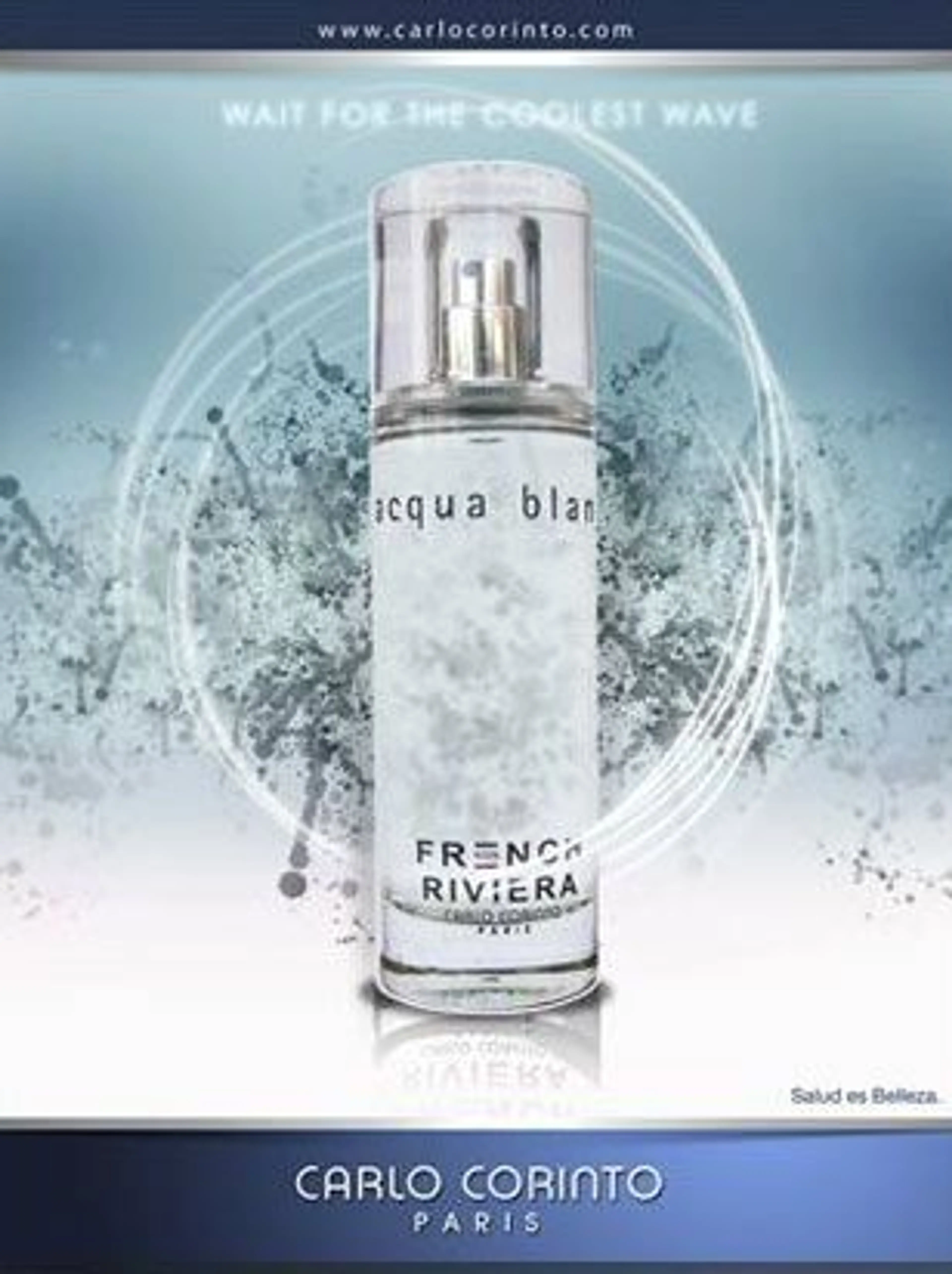 French Riviera Aqua Blanc