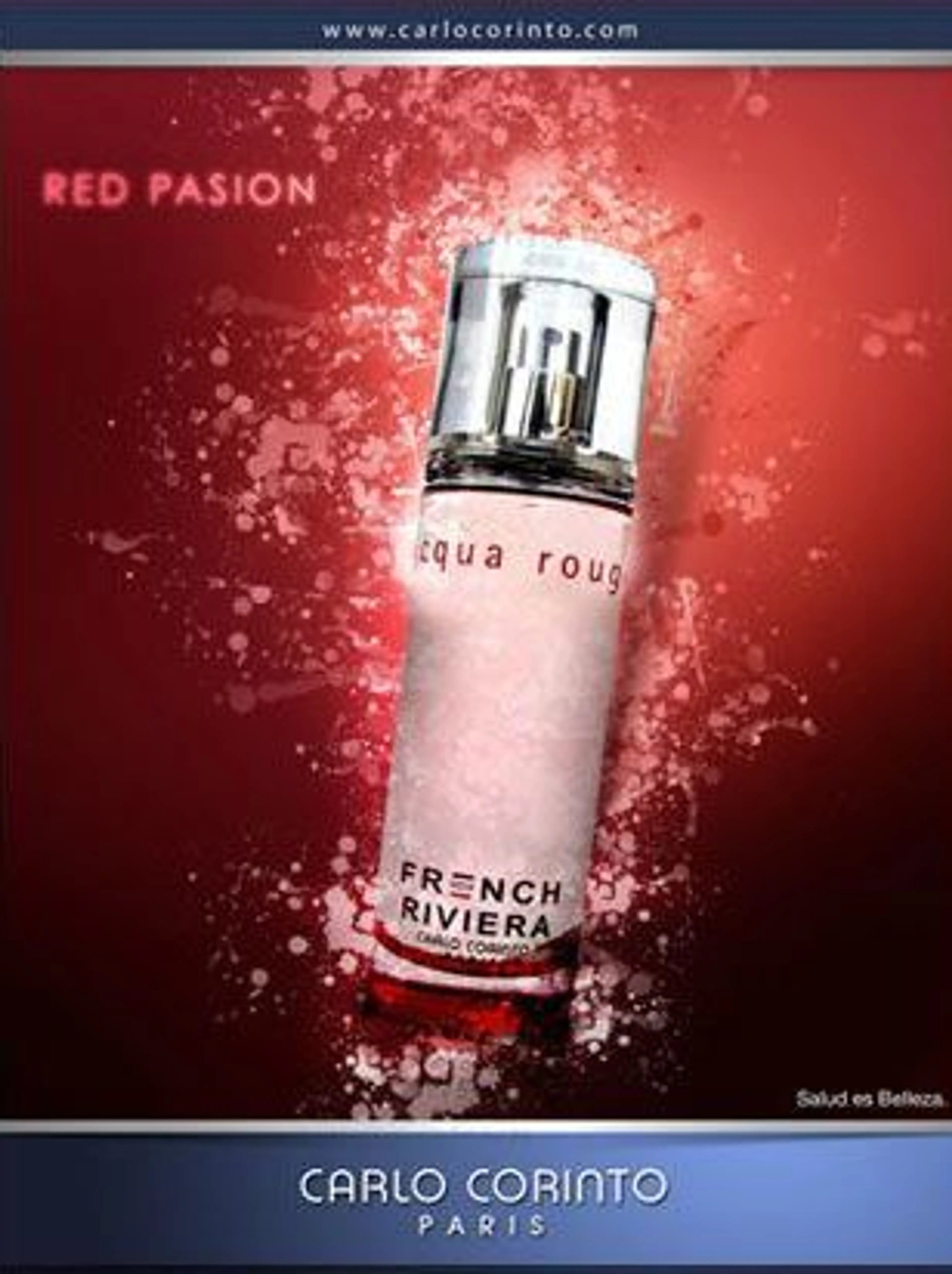 French Riviera Aqua Rouge