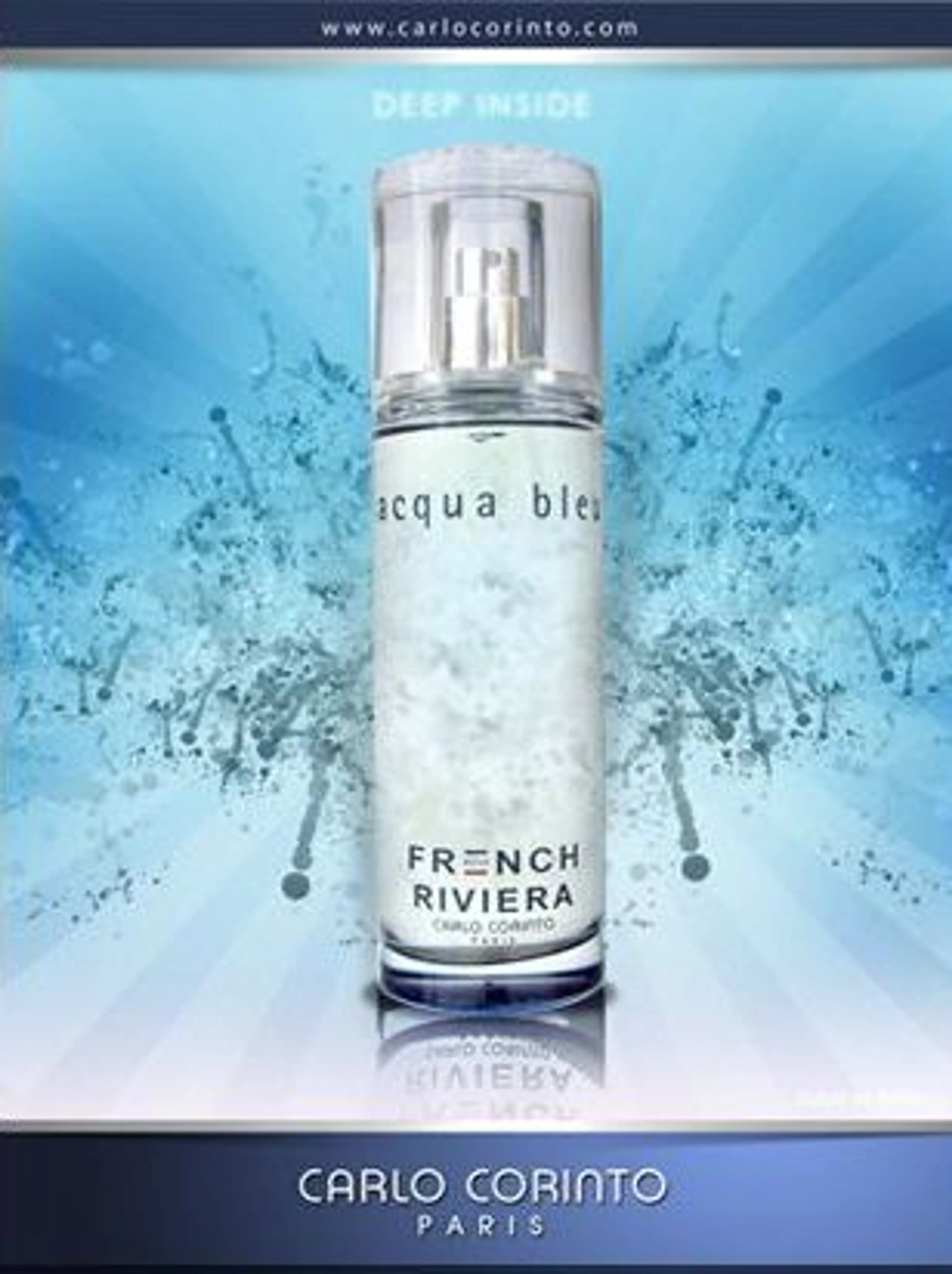 French Riviera Aqua Blue