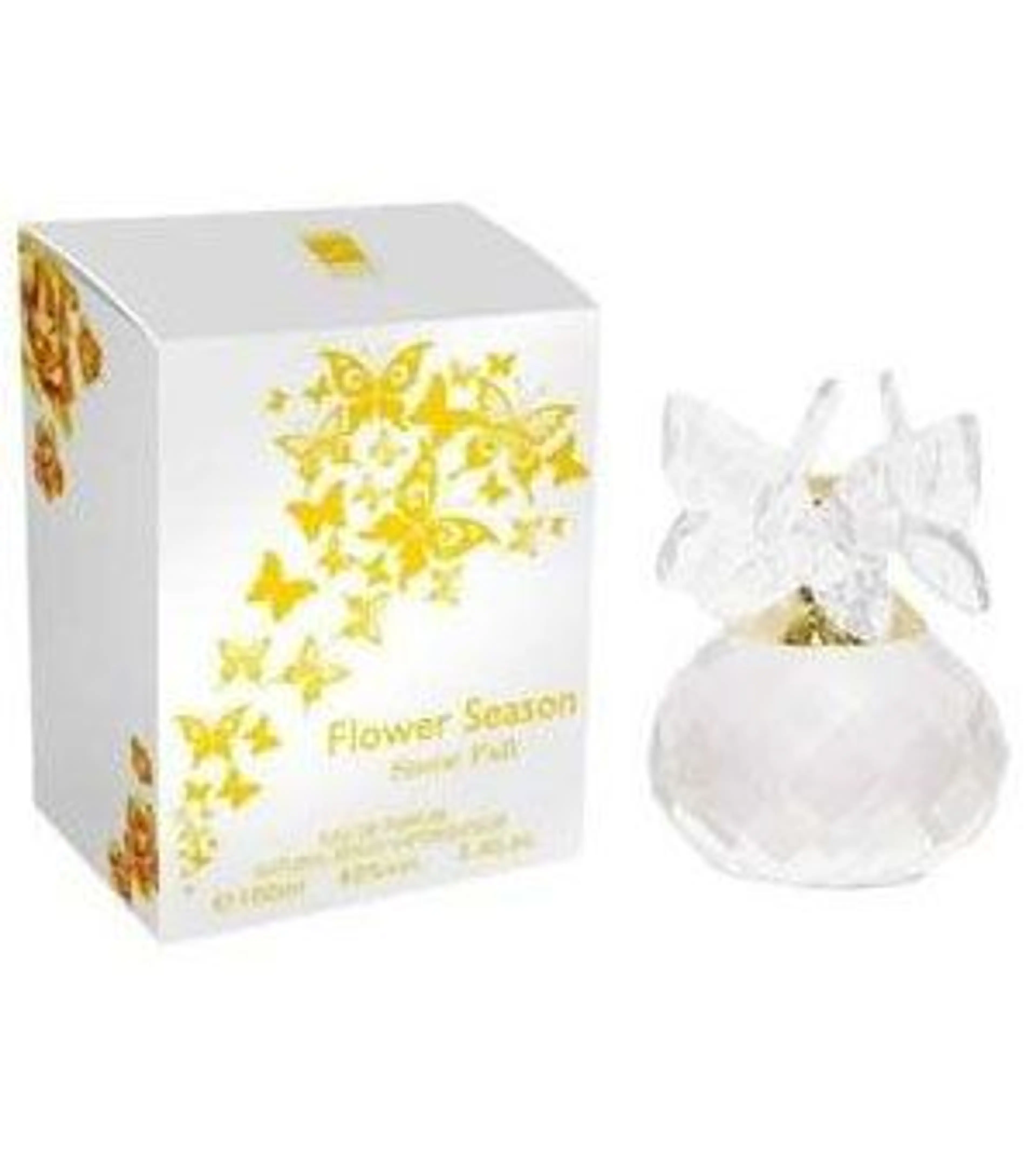 Flower Season Snow Fall