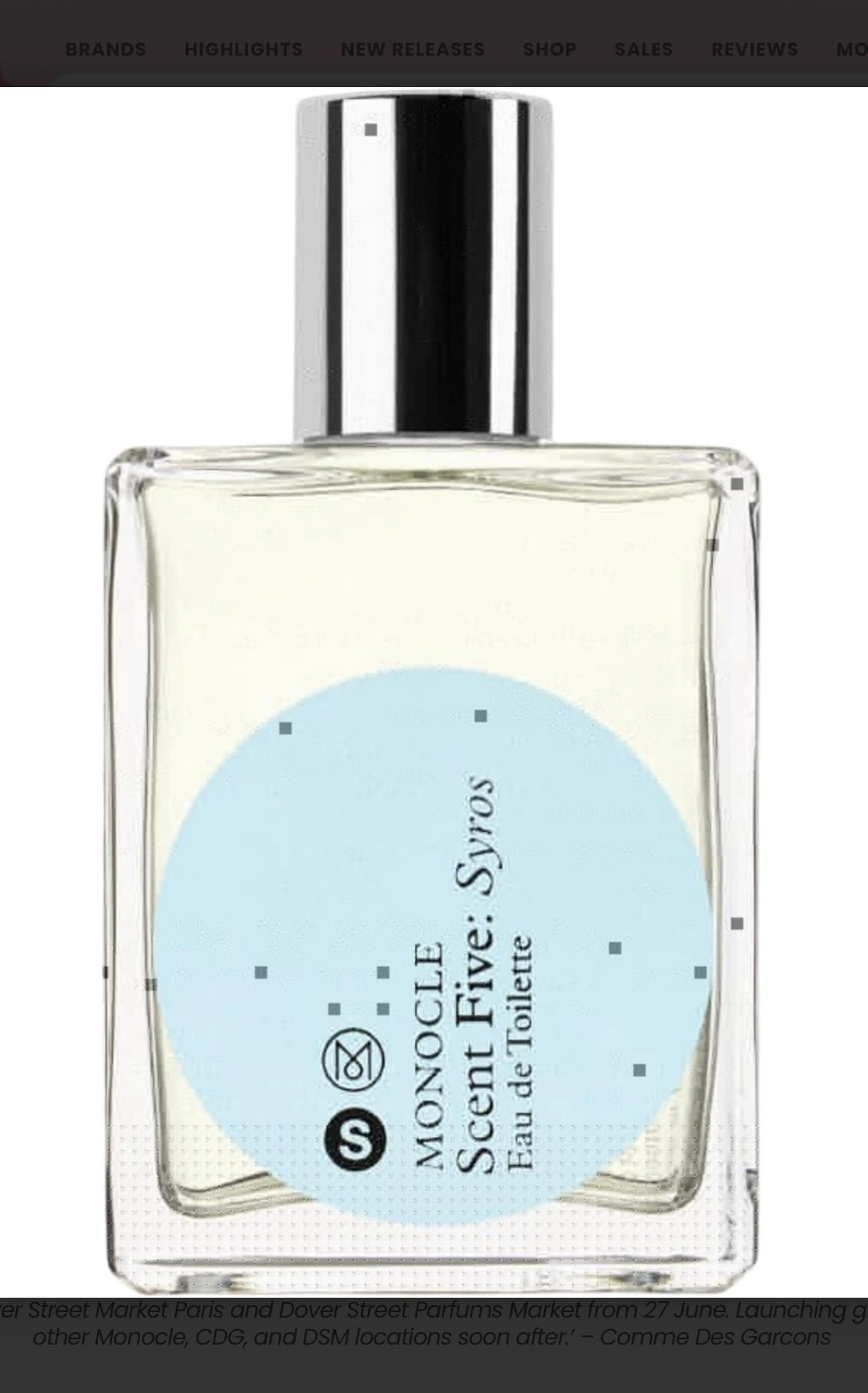 Monocle Scent Five: Syros