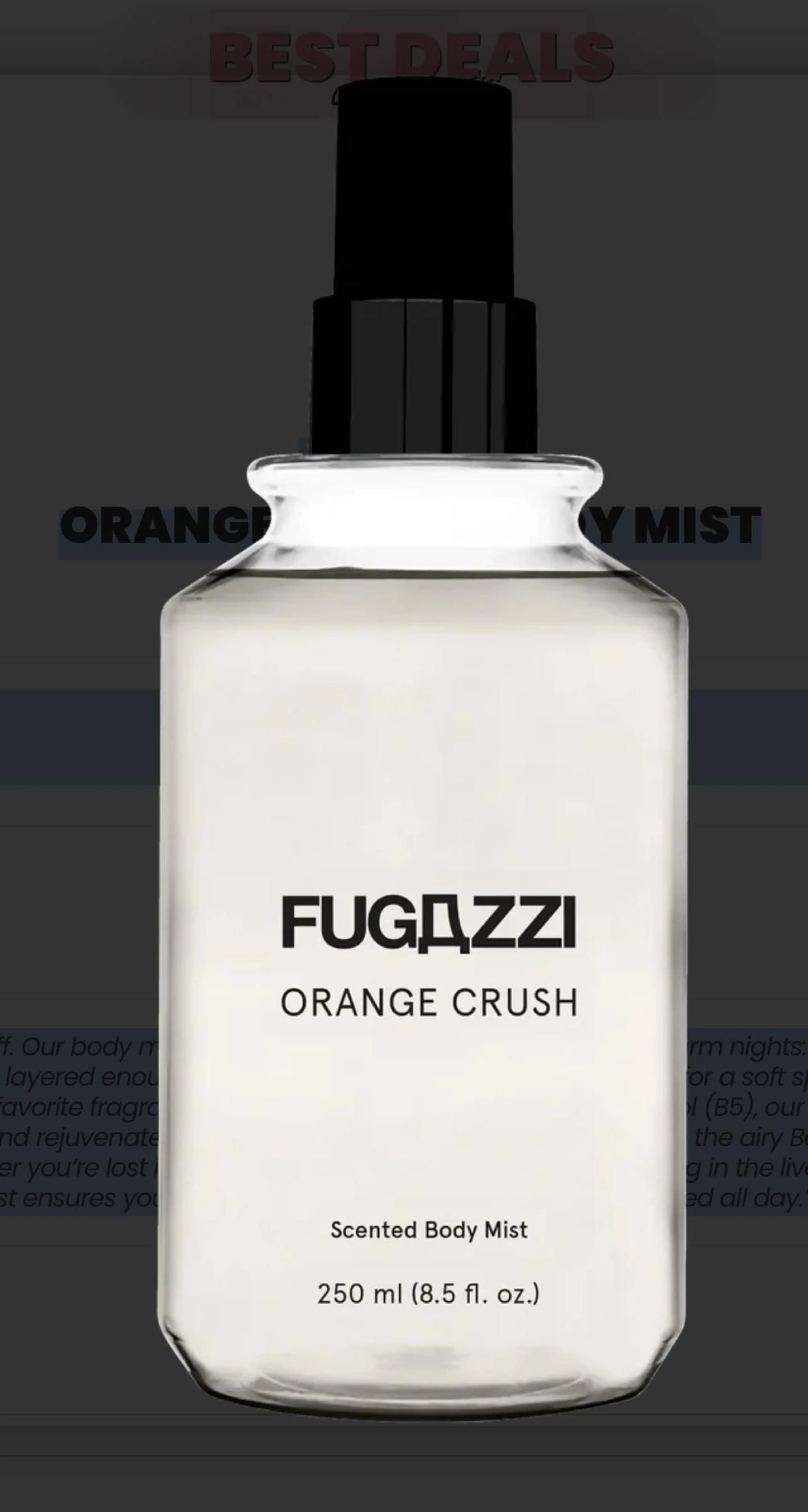 Orange Crush Body Mist