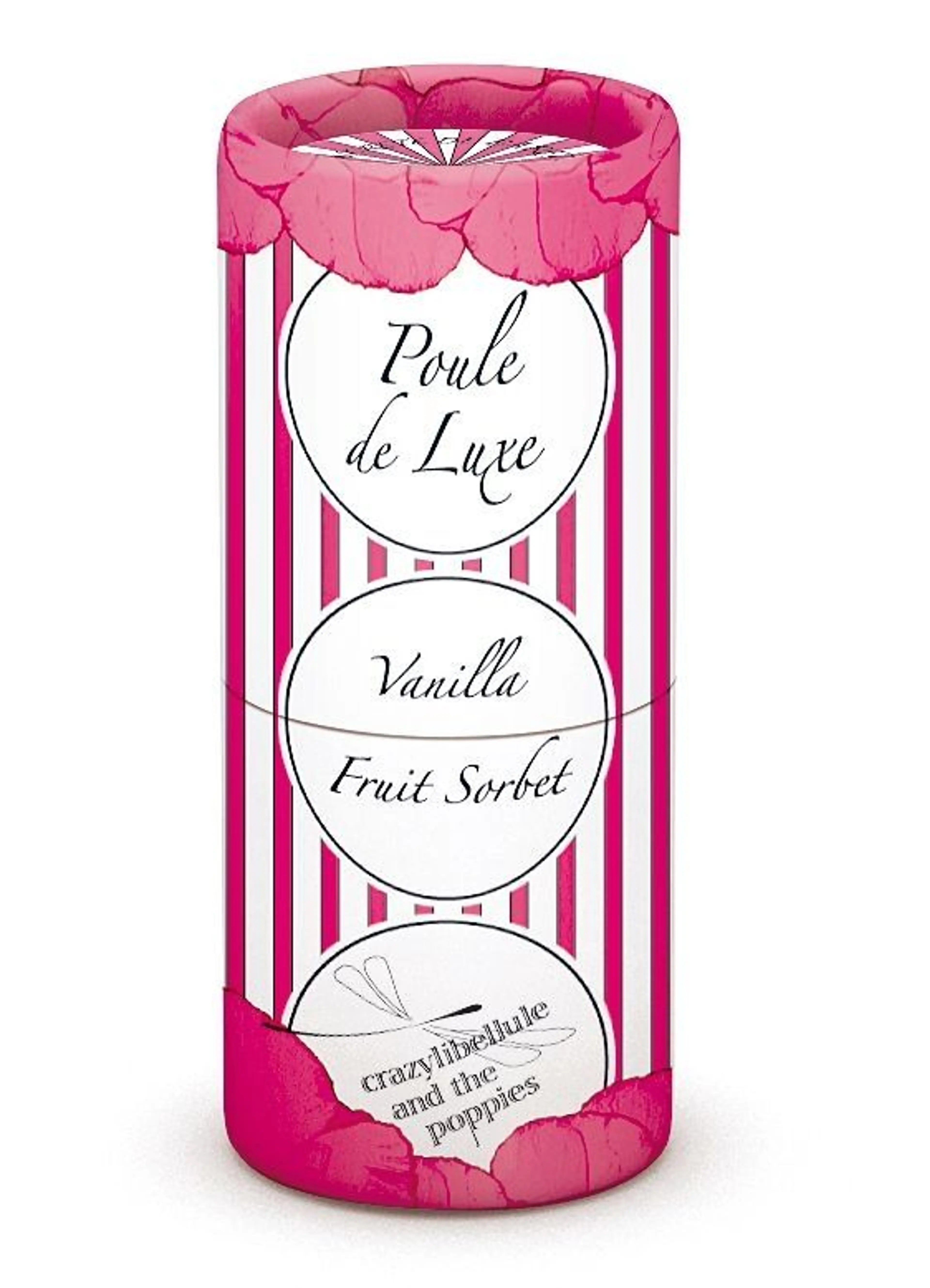Poule de Luxe Vanilla Fruit Sorbet