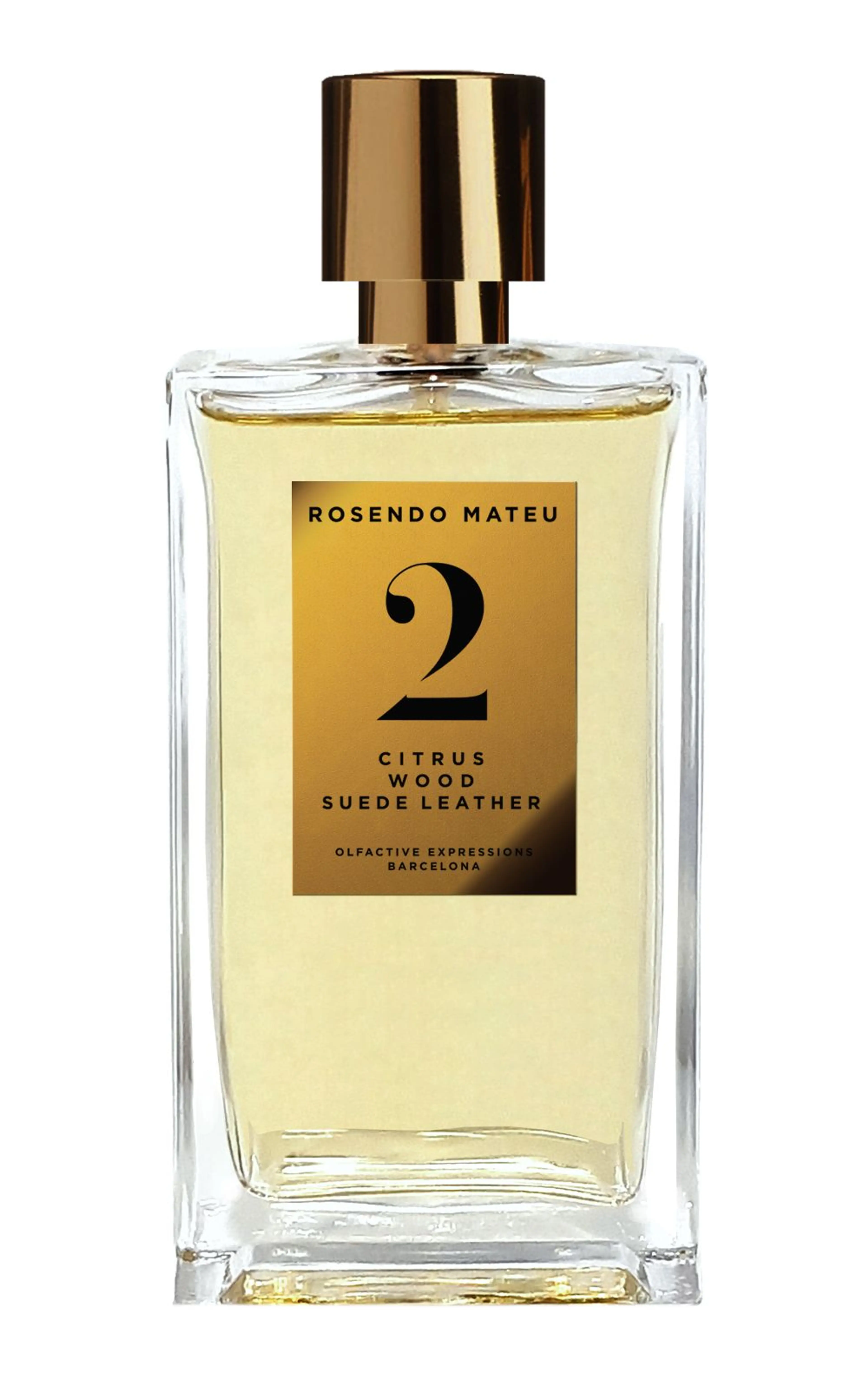Rosendo Mateu Nº 2 Citrus, Wood, Suede Leather