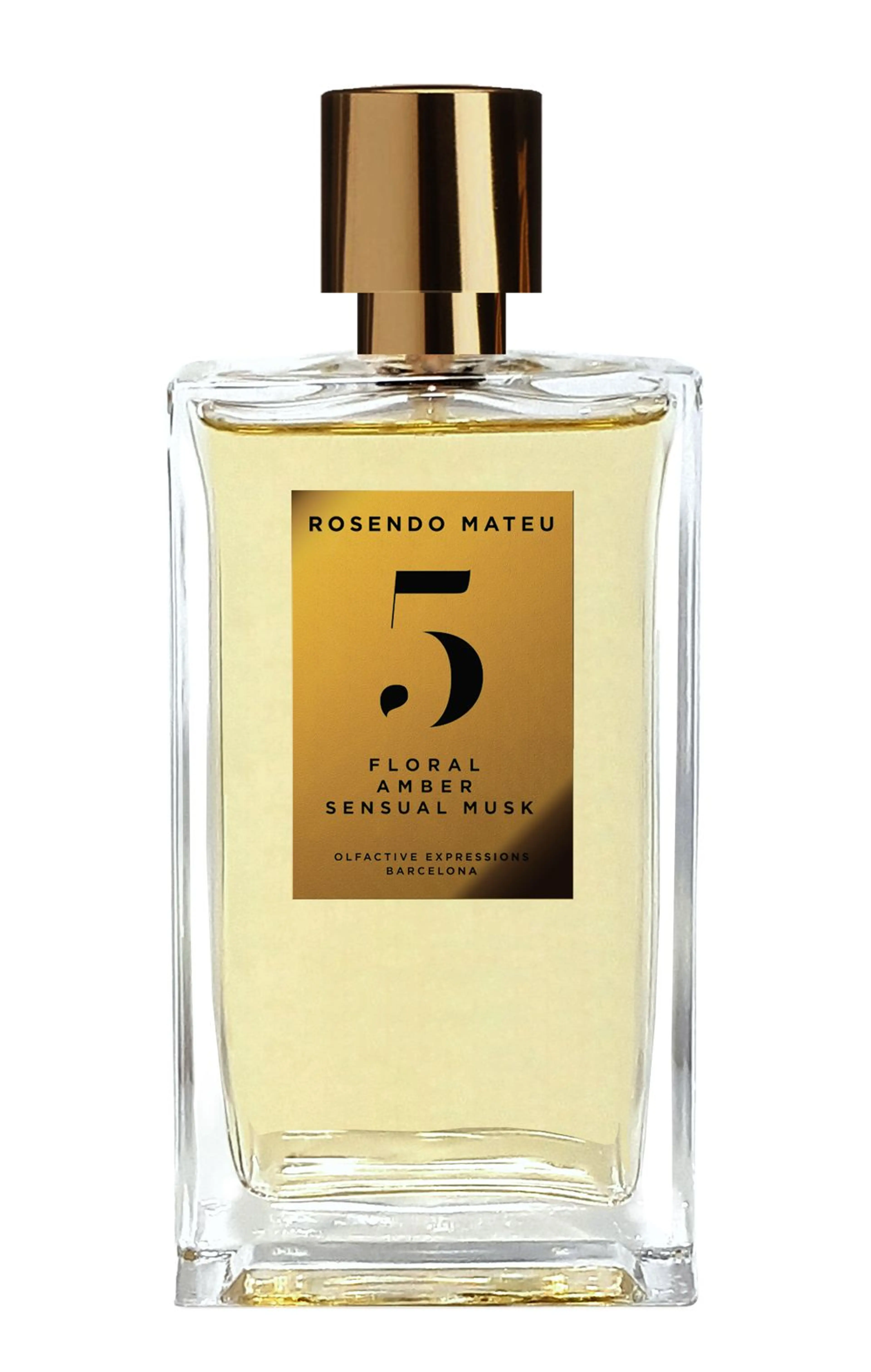 Rosendo Mateu Nº 5 Floral, Amber, Sensual Musk