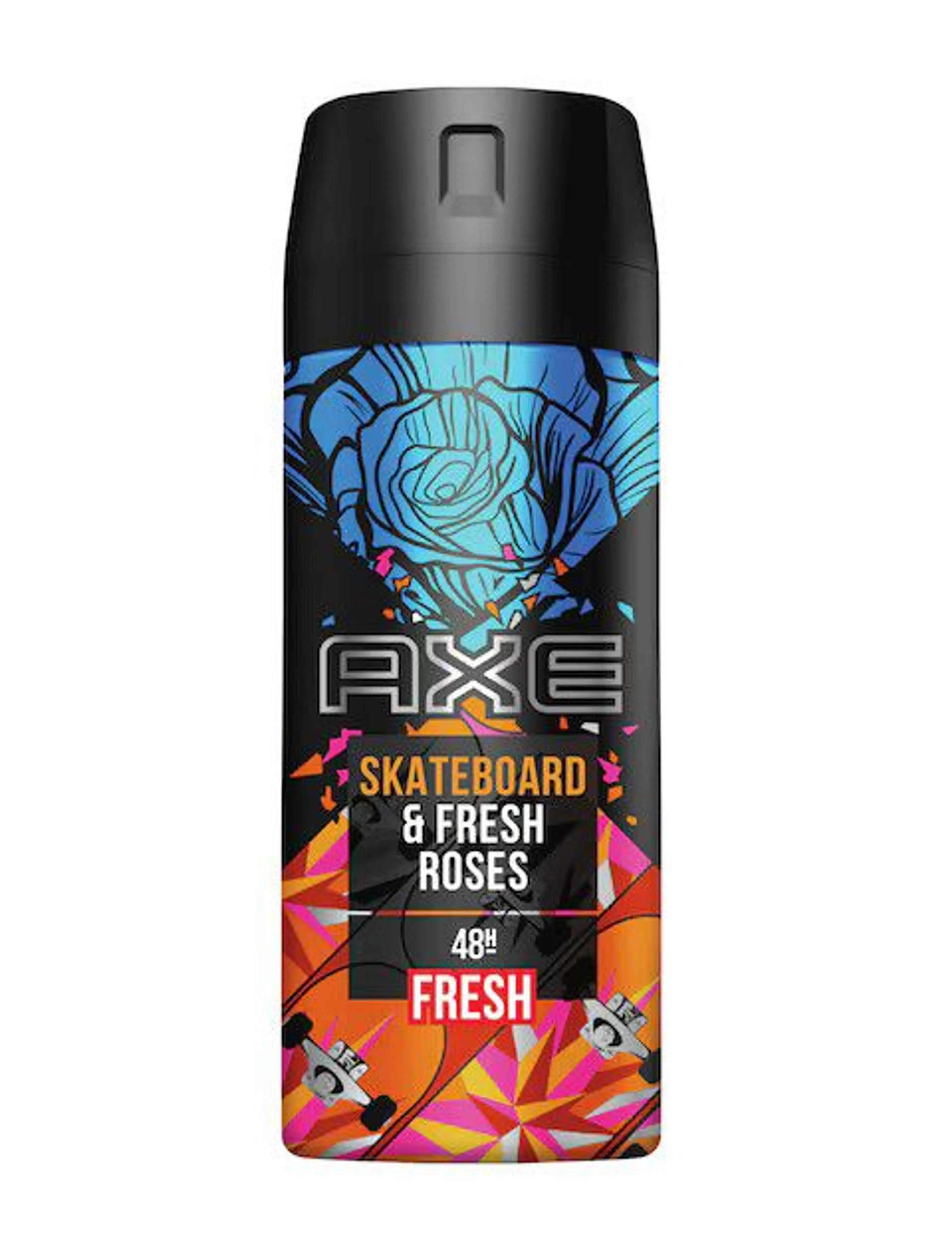 Skateboard & Fresh Roses