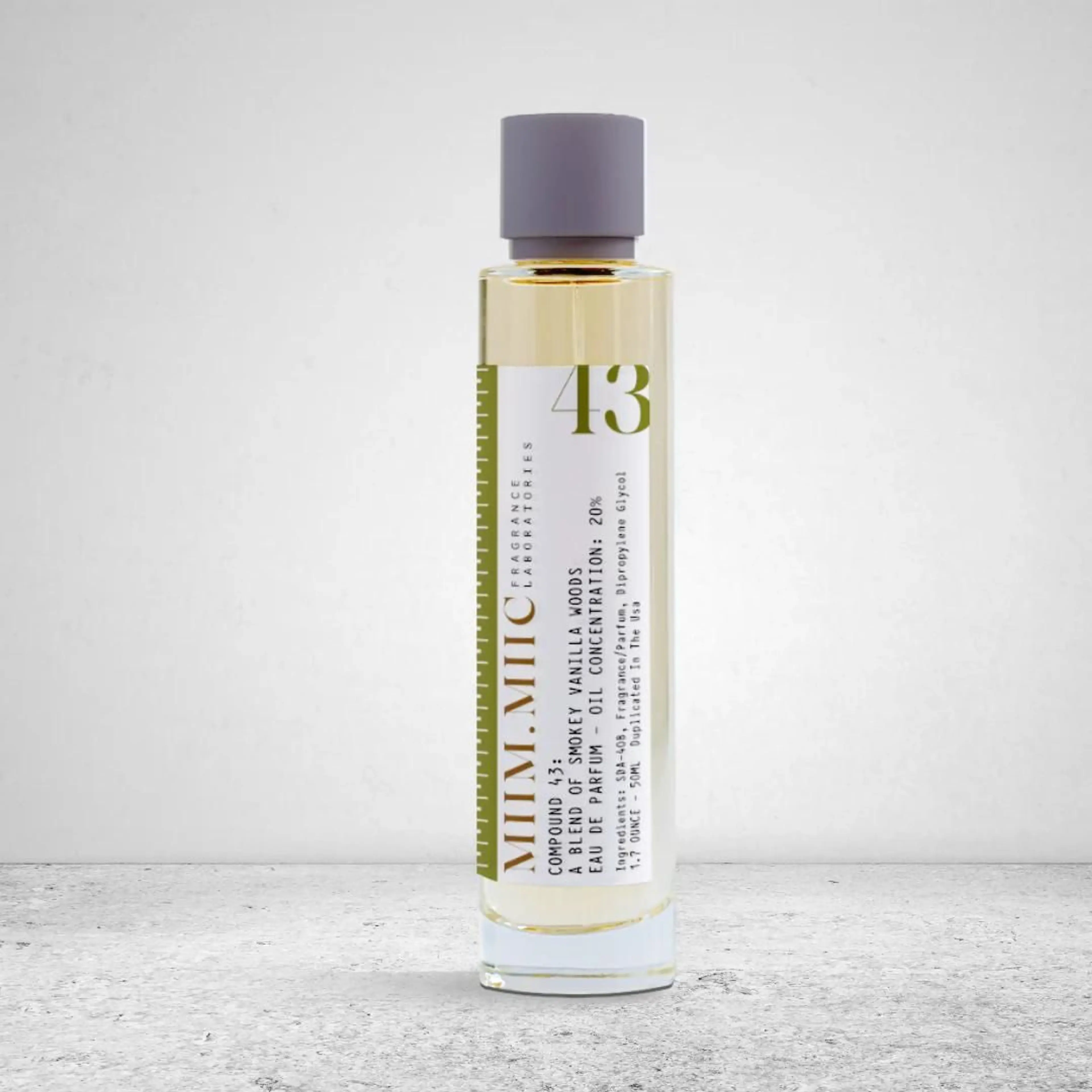 No 43 Smokey Vanilla Wood