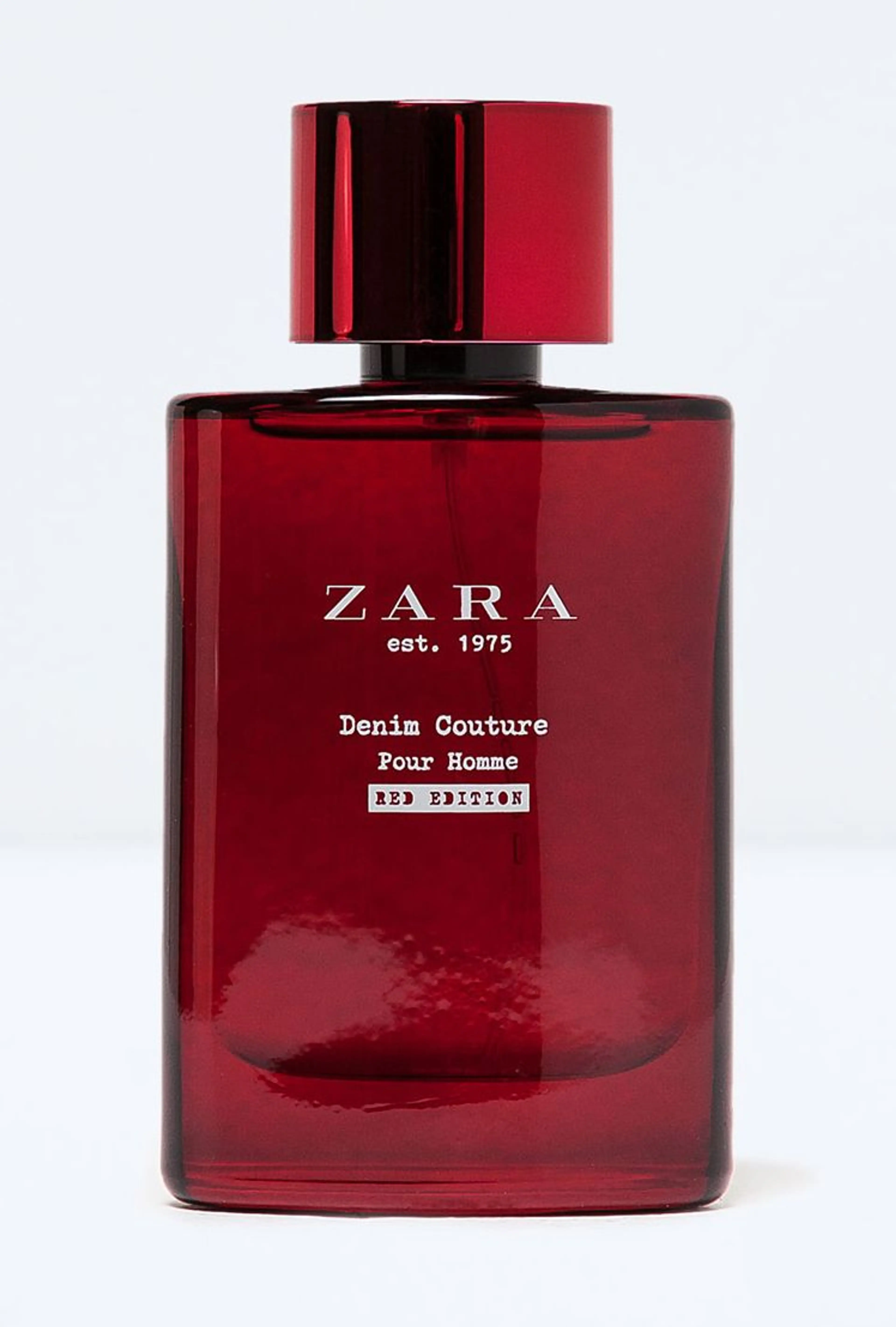 Zara est 1975 Denim Couture Pour Homme Red Edition