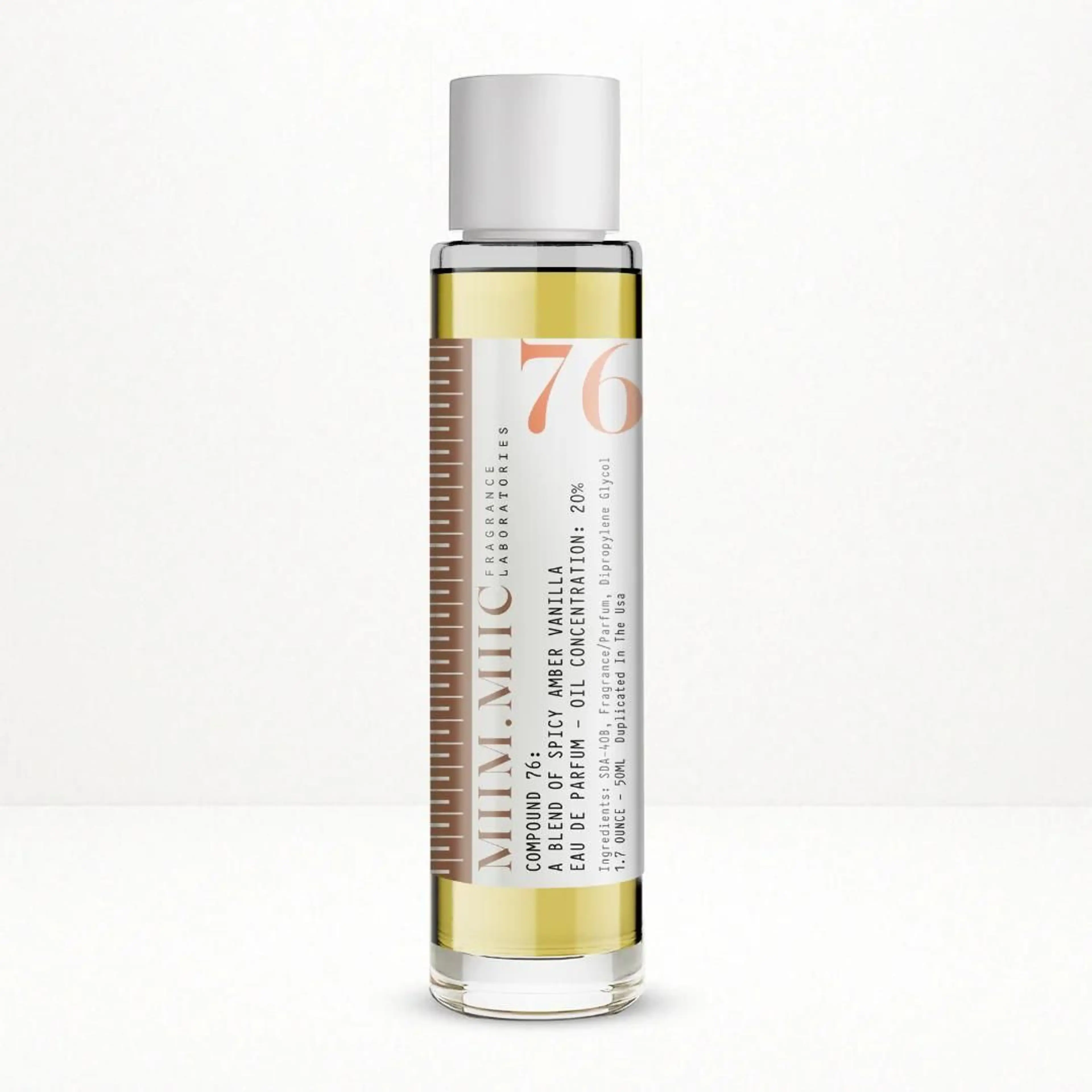No 76 Spicy Amber Vanilla