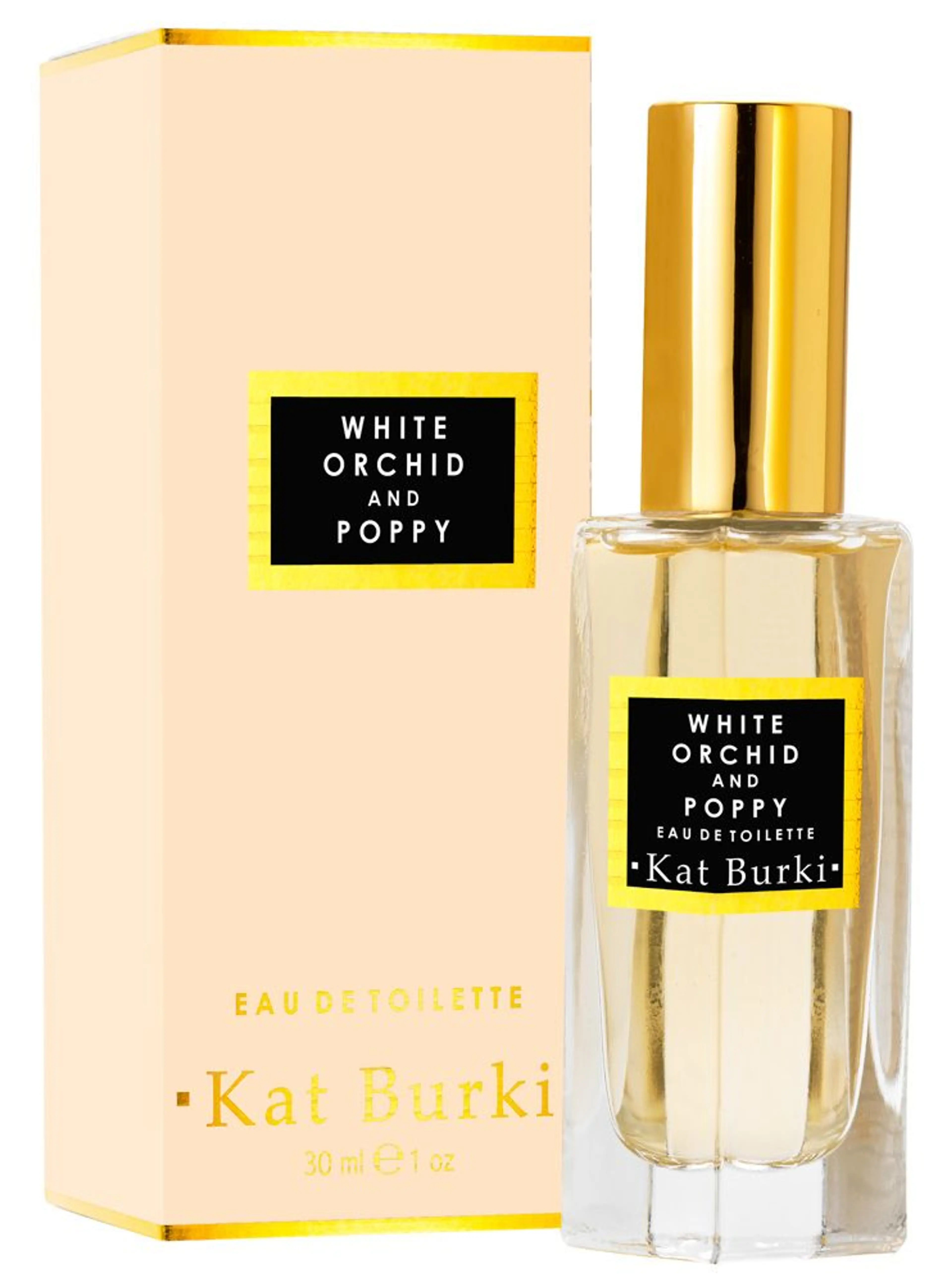 White Orchid & Poppy