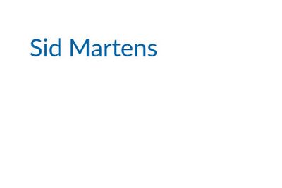 Sid Martens